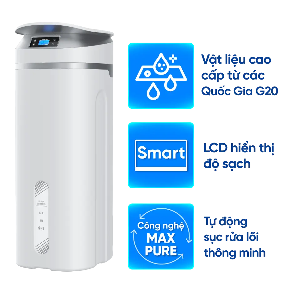 Lọc tổng trung tâm cao cấp Karofi KTF-P02