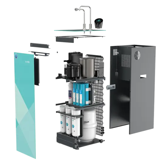 Máy lọc nước nóng lạnh Karofi KAD-N91- Điều khiển giọng nói