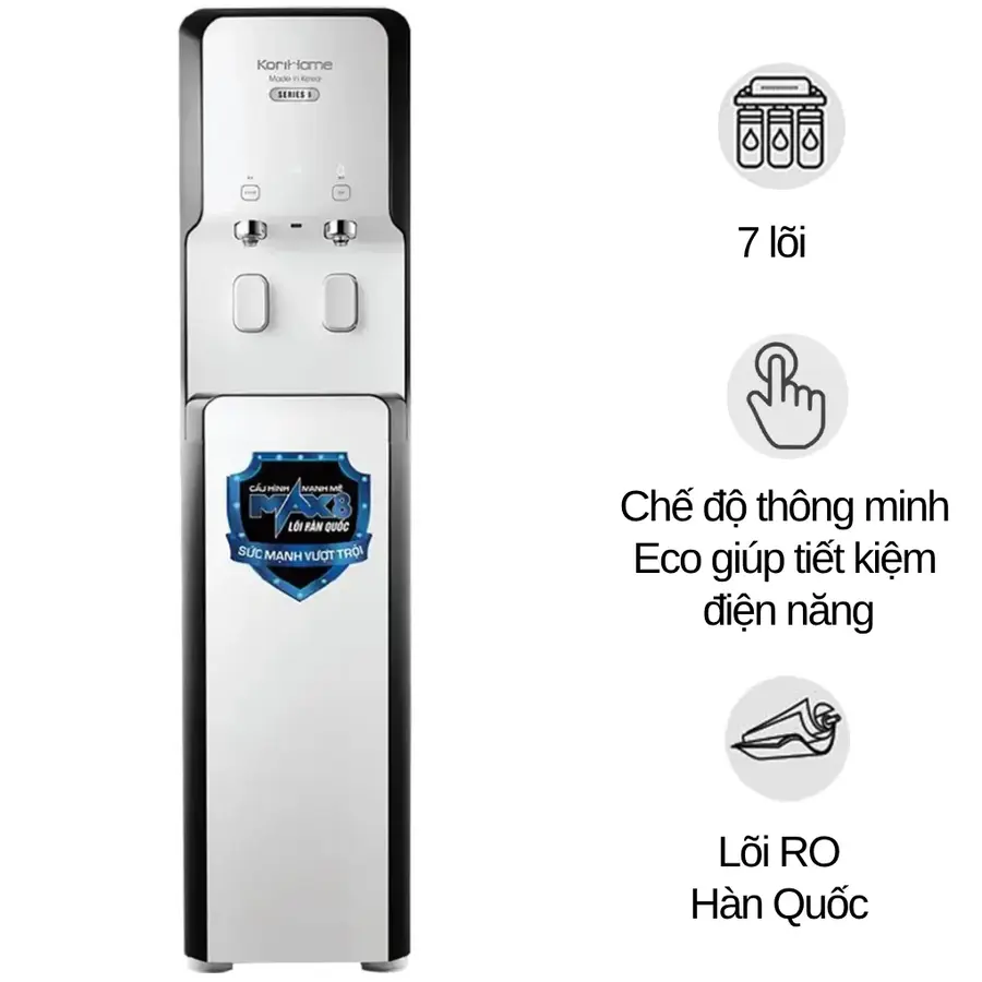 Máy lọc và làm nóng lạnh nước Korihome WPK-928
