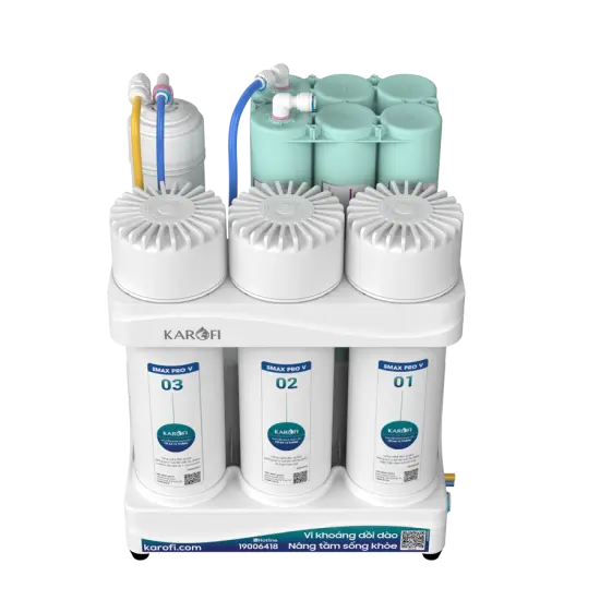 Máy lọc nước Karofi KAQ-U05PRO 10 lõi