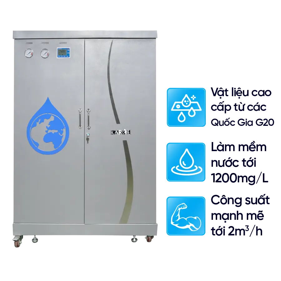 Máy lọc nước tổng đầu nguồn Karofi KTF- 662