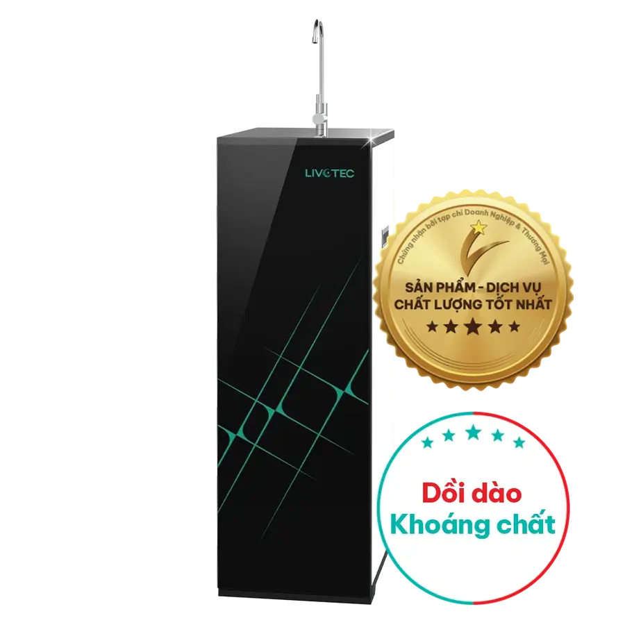 Máy lọc nước Karofi Livotec 606S - 10 Lõi Mẫu Mới 2026