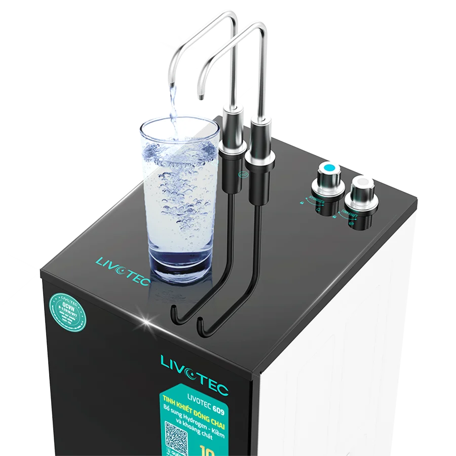 Máy lọc nước RO Livotec 609 - 2 Chế độ nước - Model mới 2026