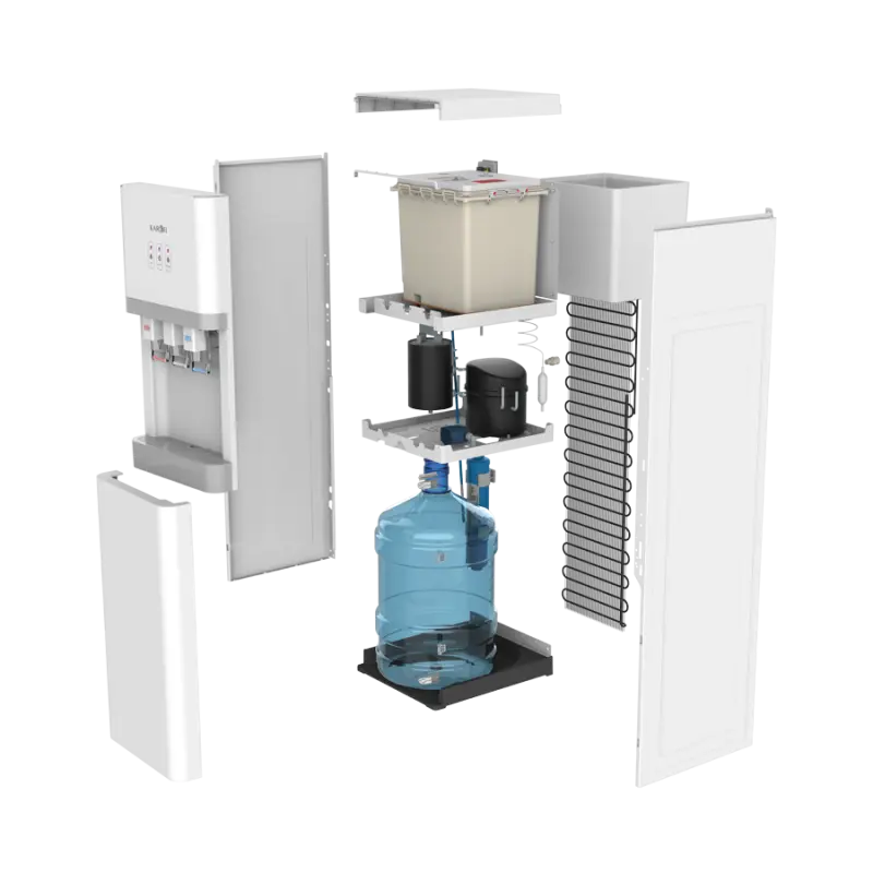 Cây nước nóng lạnh hút bình HCV208