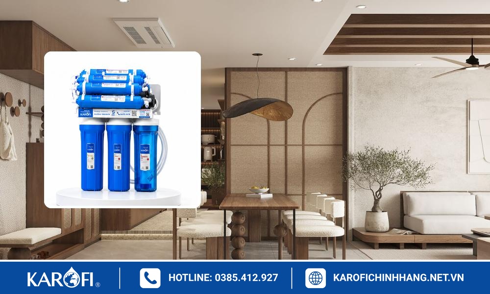 Có nên mua máy lọc nước âm tủ bếp Karofi không?