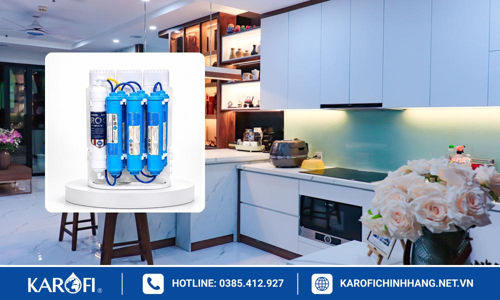 Karofi âm tủ ra nước yếu, không ra nước và cách khắc phục
