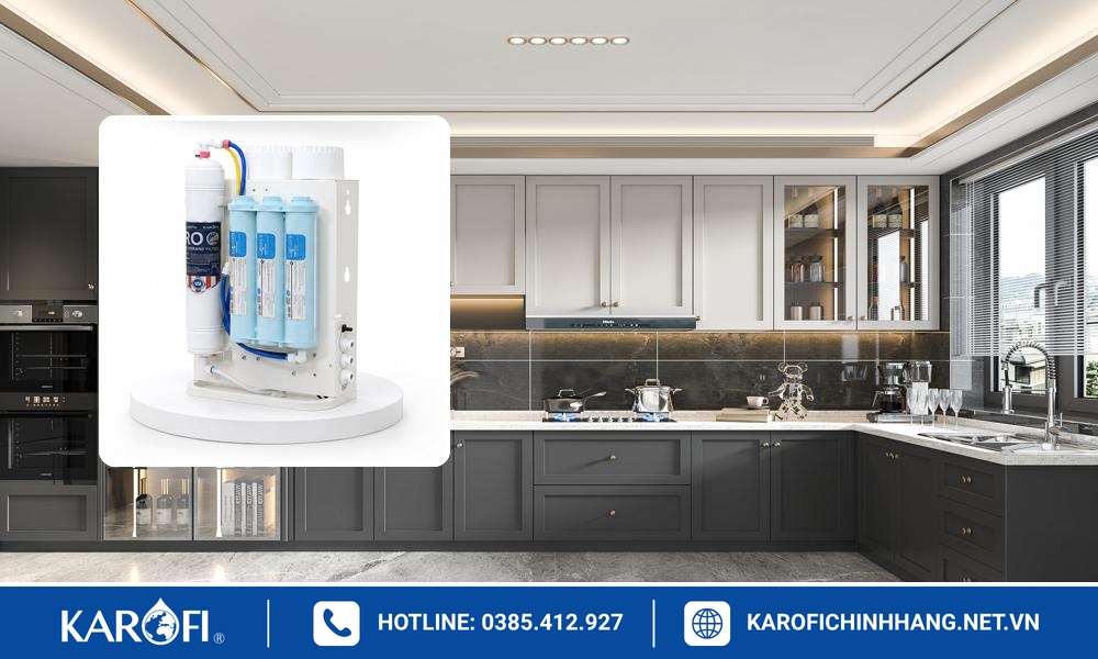 Review Karofi âm tủ tích hợp Nóng - Lạnh - RO tiện lợi
