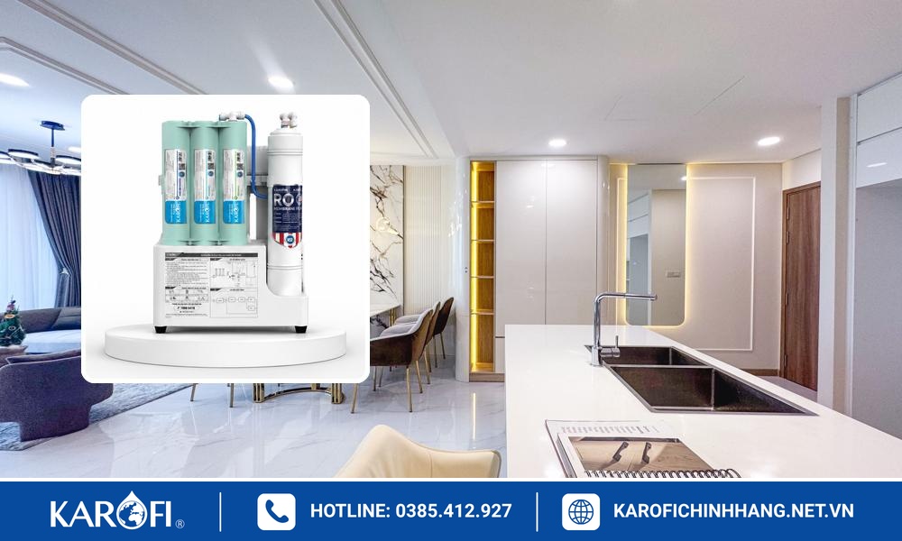 Top Máy lọc nước âm tủ bếp Karofi giá rẻ dưới 3 triệu