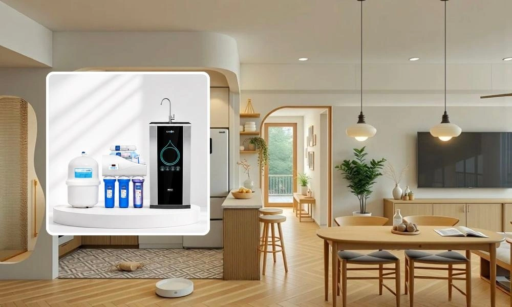 Xu hướng tối ưu không gian sống với máy lọc Karofi âm tủ